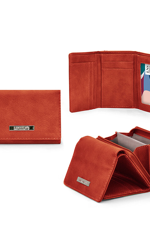 BILLETERA LIRIO ARCILLA