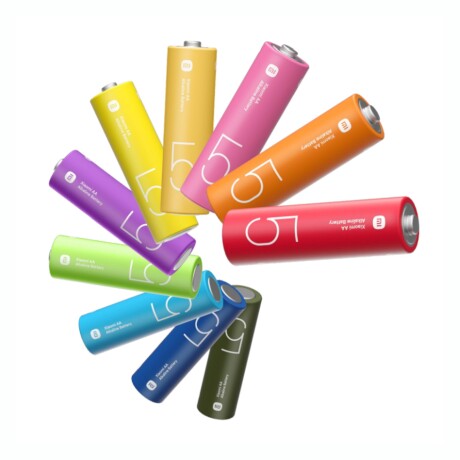 Pilas XIAOMI AA Rainbow Batteries 10 Unidades Pilas XIAOMI AA Rainbow Batteries 10 Unidades
