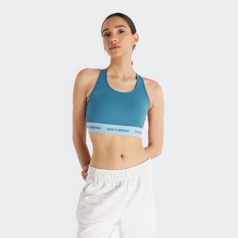 Top New Balance Sleek Azul