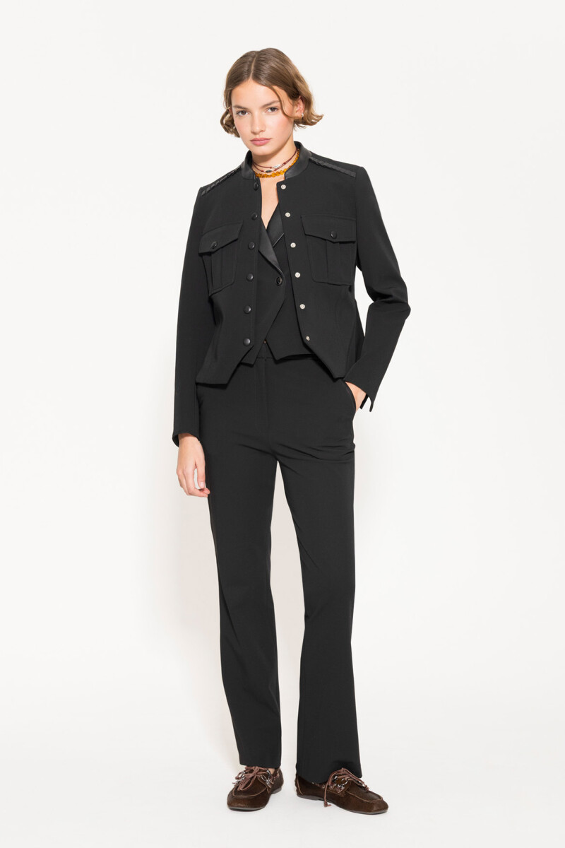 CHAQUETA ZIGGY Negro