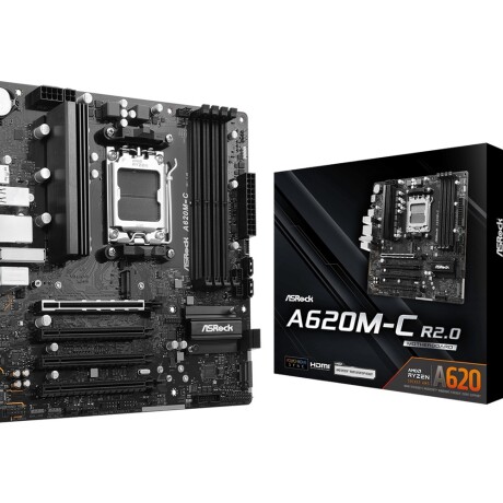 Mother Asrock A620M-C R2.0 AM5 (Bulk) 001
