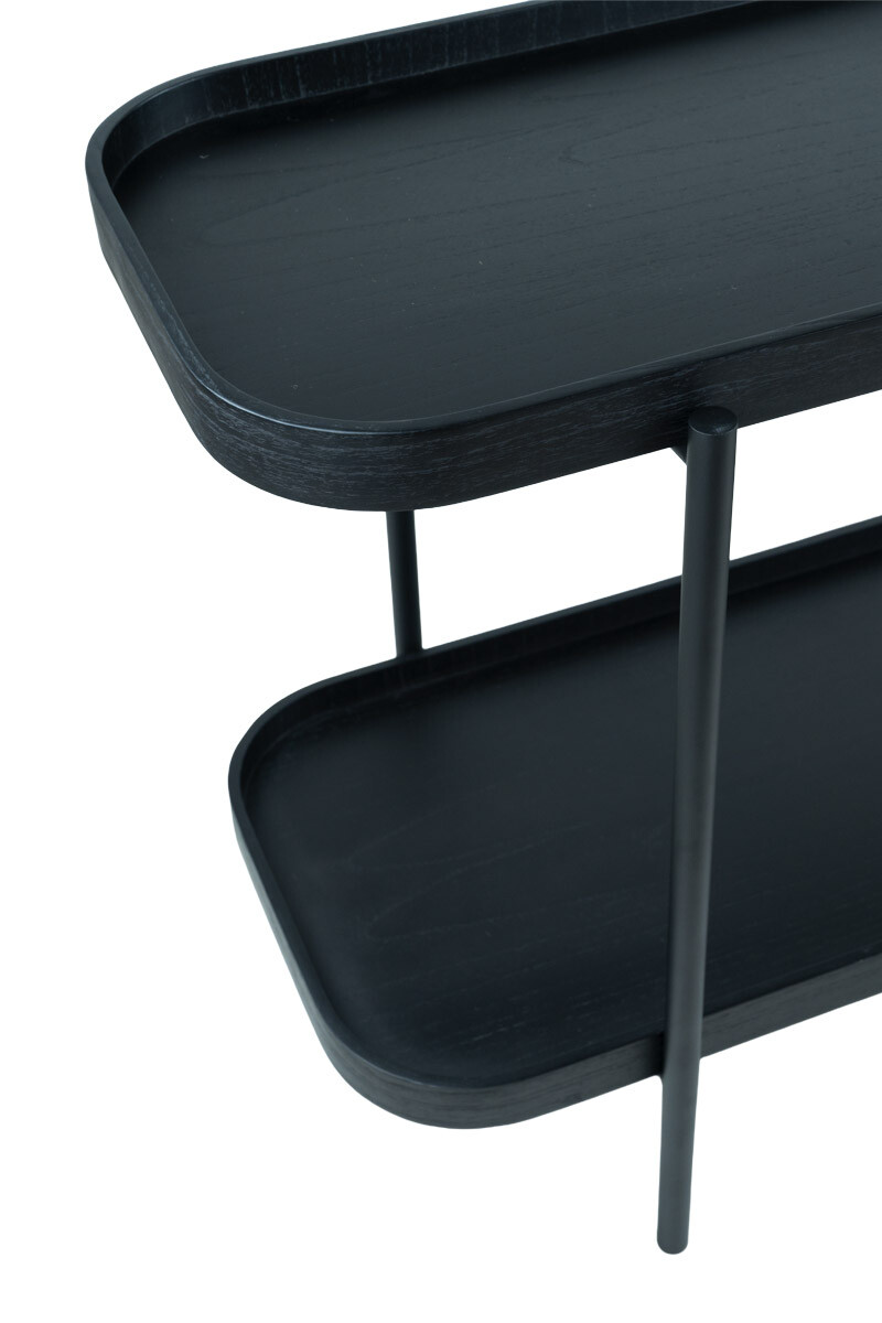 FAVO CONSOLA FAVO CINAMOMO NEGRO 150X45X75H CM