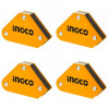 SET X4 ESCUADRAS MAGNETICAS INGCO AMWH4001 SET X4 ESCUADRAS MAGNETICAS INGCO AMWH4001