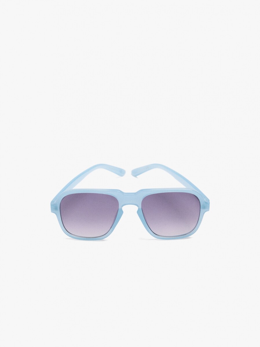 Gafas De Sol Redondas - azul 