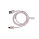 Cable de datos tipo- C rosa