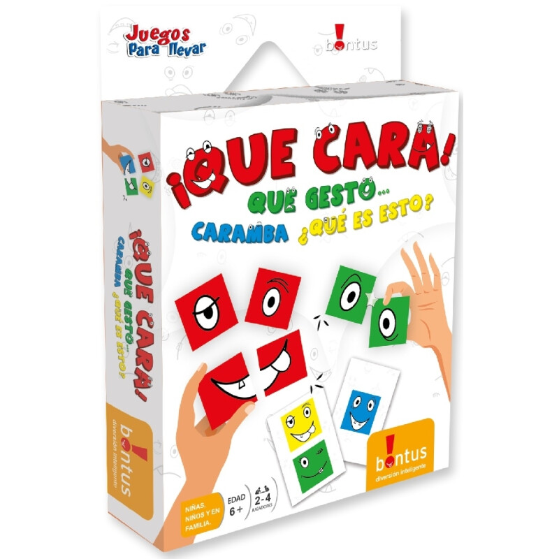 Qué Cara! Juegos para Llevar Qué Cara! Juegos para Llevar