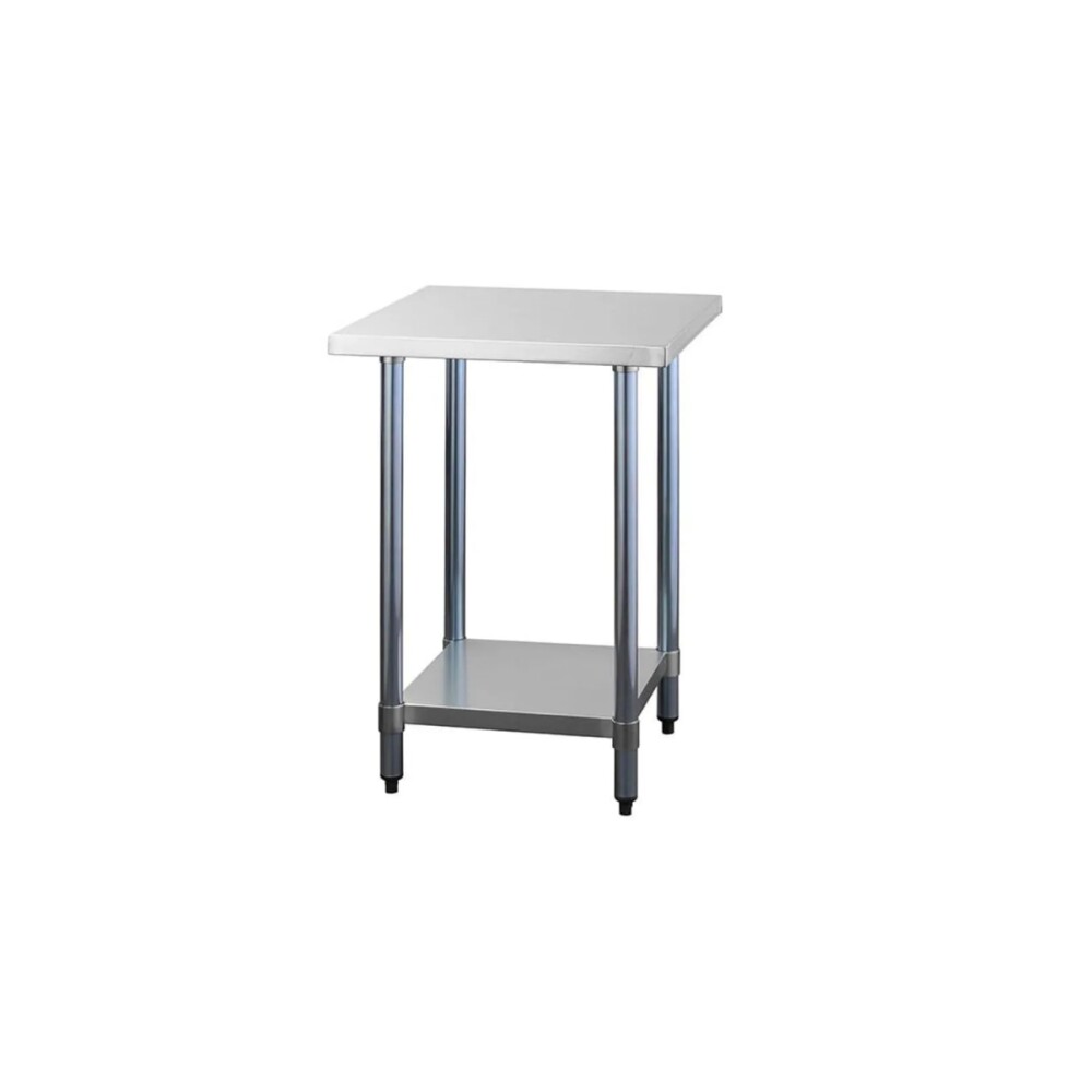 Mesada de Trabajo con Estante de Acero Inoxidable 60 x 60 x 85 cm Mesada de Trabajo con Estante de Acero Inoxidable 60 x 60 x 85 cm