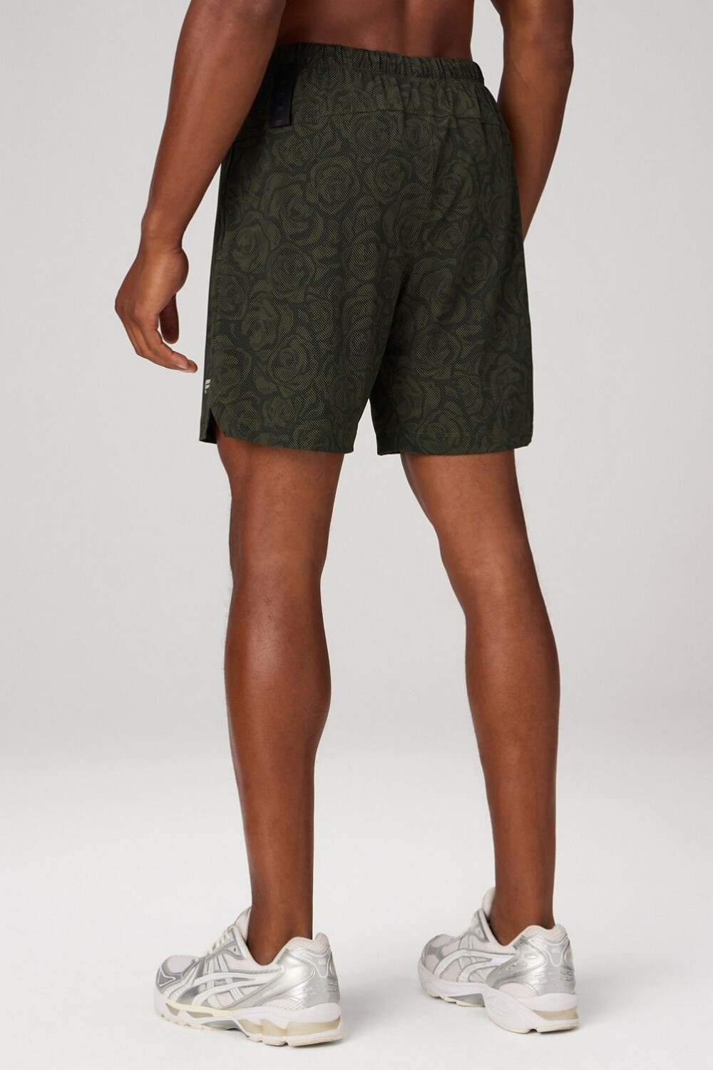 Short The 7 One Short (Lined) Hombre Utility Green Rose Halftone