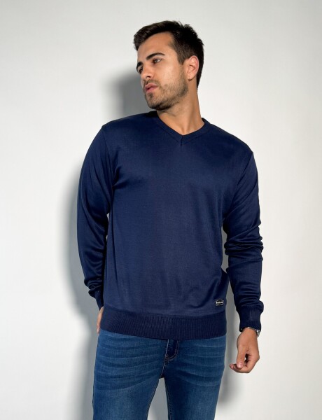 Sweater tejido Amaru Azul