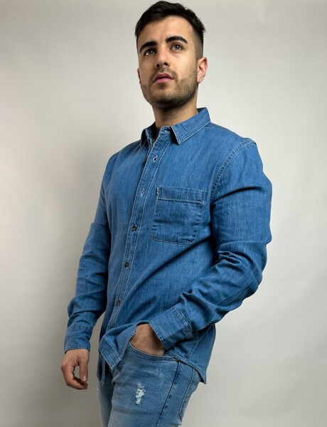 Camisa de Jean Soler Azul
