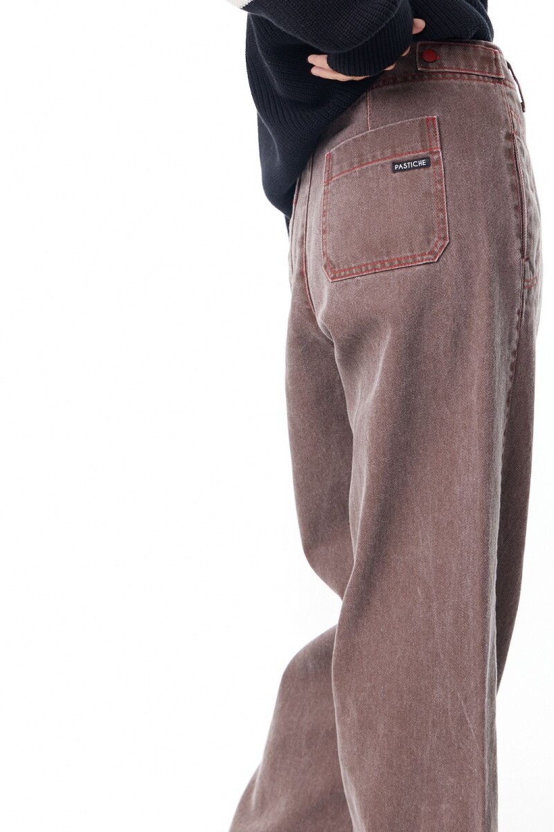 Jean New Back Brown