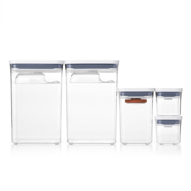 SET 8 PIEZAS CONTENEDORES Y CUCHARAS OXO SET 8 PIEZAS CONTENEDORES Y CUCHARAS OXO