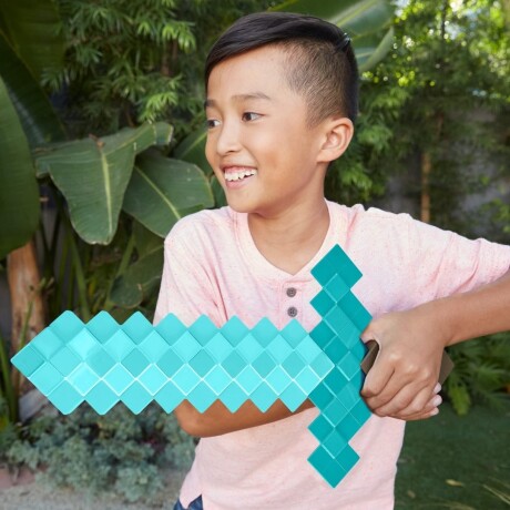 Juguete Espada Diamante Minecraft Roleplay 001