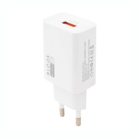 Cargador De Pared BLOOX C3 Con Cable USB-C Cargador De Pared BLOOX C3 Con Cable USB-C