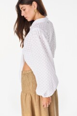 Top Mona Blanco Broderie