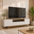 RACK PORTO BELO - MIEL/BLANCO RACK PORTO BELO - MIEL/BLANCO