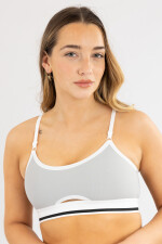 Top bretel fino sin costura 885 Gris