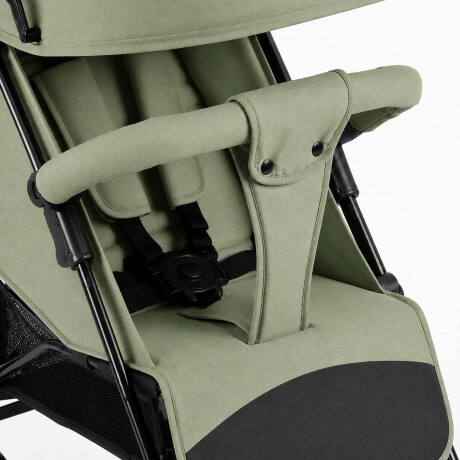 Coche Paraguitas Bebe Reclinable Plegable Compacto 8 Ruedas Verde Claro