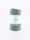 PIE DE CAMA FLANNEL MOSAICO GRIS