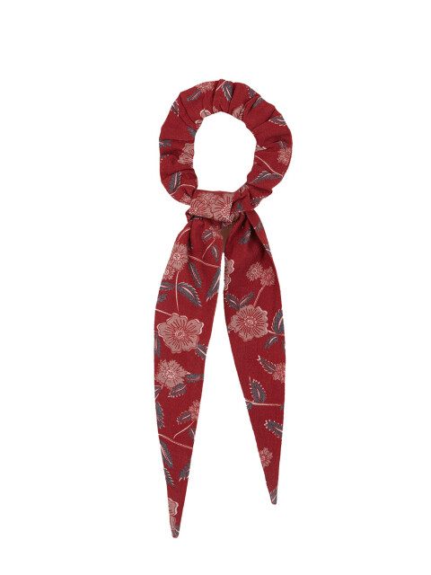 Coletero Estampado Flores Granate