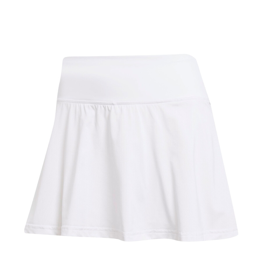 Pollera de Mujer Adidas Calza Club Skirt Blanco