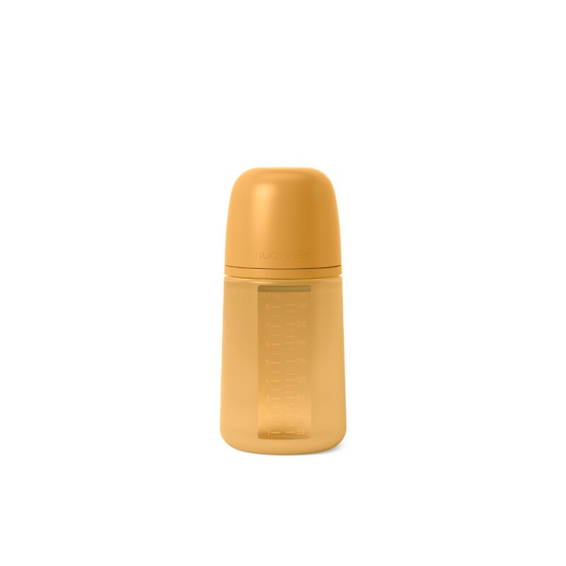 BIBSXPRO240ML3-6 Mamadera Biberon Anticolico Sx Pro Fisiologico 240 Ml 3 A 6m Suavinex - Amarillo