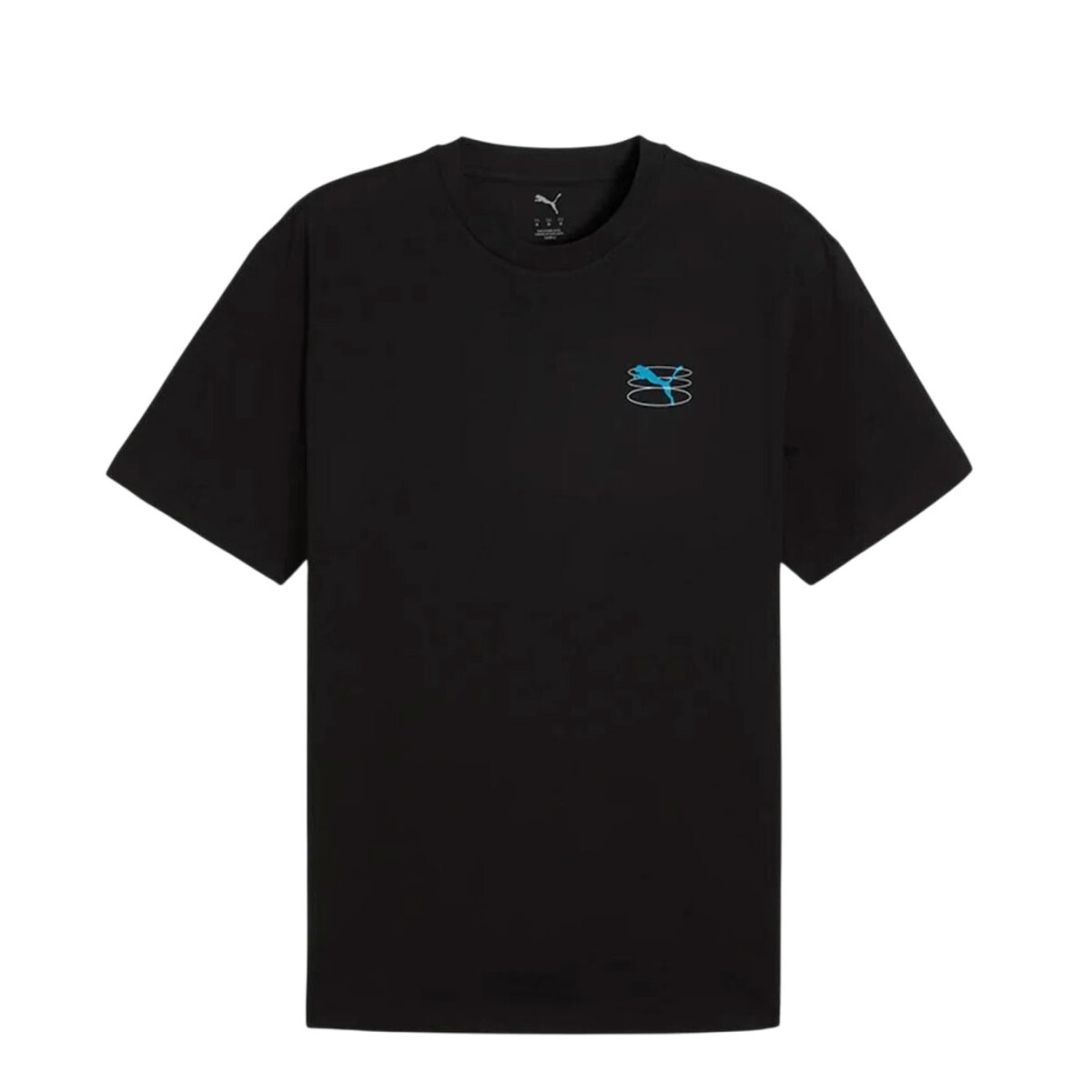 Remera de Hombre Puma Graphic Grid - Negro 