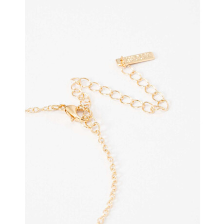 Collar De Beads Facetados Verde Medio