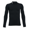 Remera Manga Larga Under Armour de Niños - 373-001N11Y Negro
