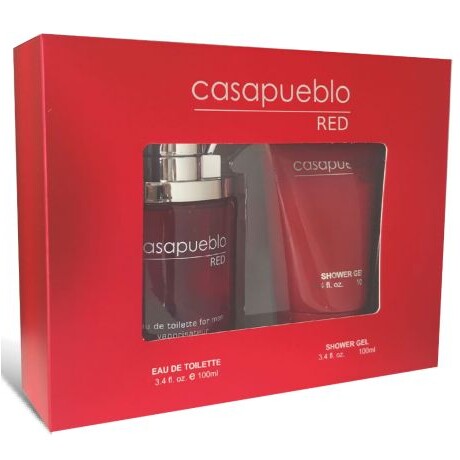 Set Perfume Navy Red Hombre + Gel De Ducha Casap Set Perfume Navy Red Hombre + Gel De Ducha Casap