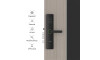 TENON Cerradura E15 BLACK Tenon Cerradura E15 Black