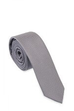 Corbatin 5 cm GRIS CUADRO