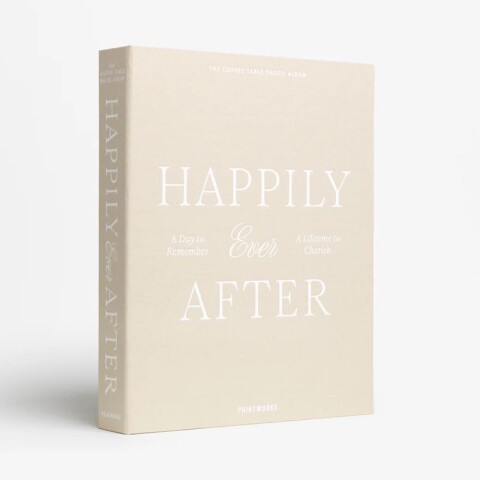 PRINTWORKS ALBUM DE BODAS HAPPILY EVER AFTER BEIGE PRINTWORKS ALBUM DE BODAS HAPPILY EVER AFTER BEIGE