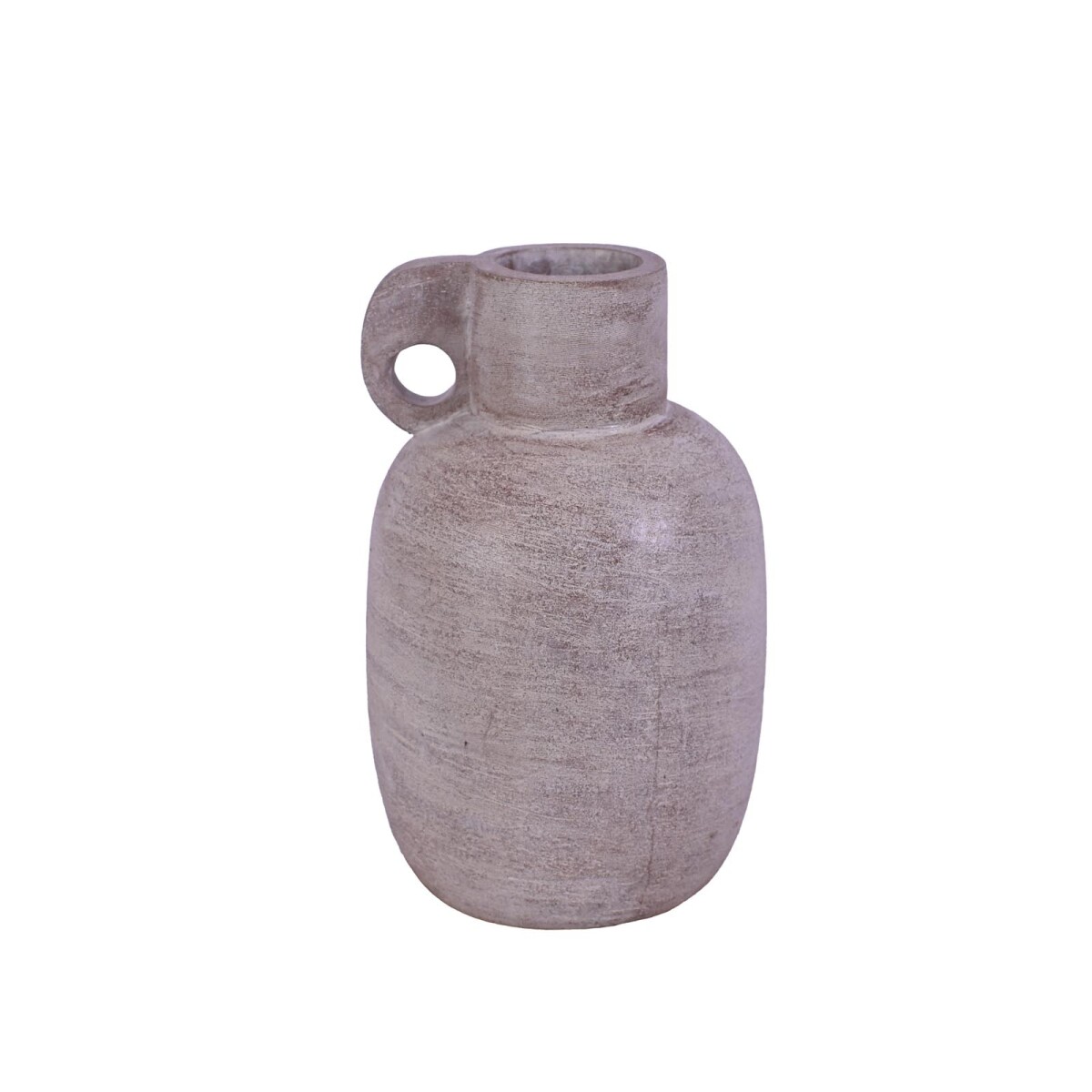 JARRÓN DECORATIVO COLT 24*24*37 - TERRACOTA BLANCO BLANCO 