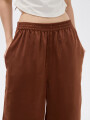 Pantalon Aimere Marron
