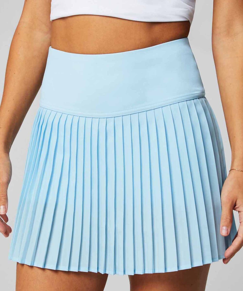 Falda Con Malla Hot Shot Pleated Skirt Classic Mini Mujer - Iced Out 