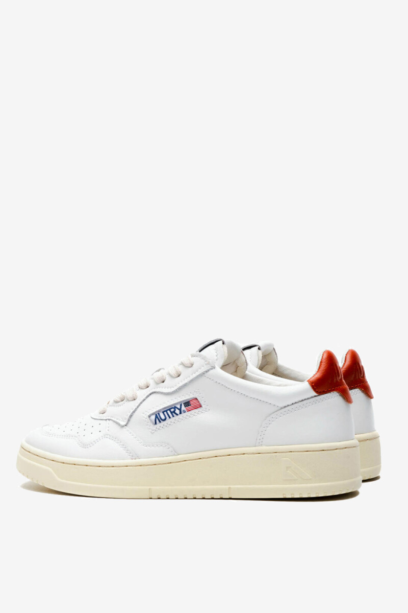 MEDALIST LOW WOM LEAT/LEAT WHT Blanco