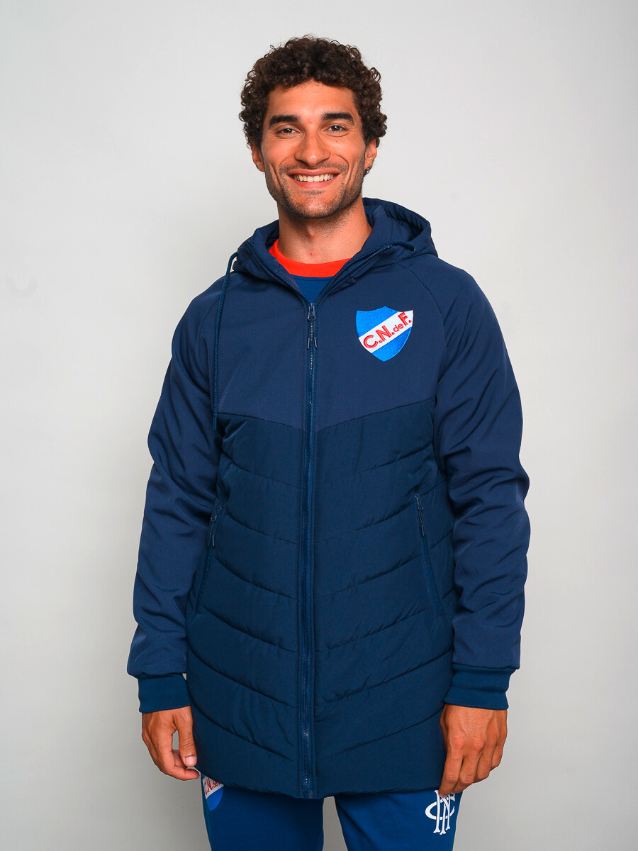 Abrigo Parka Jut de Hombre - Azul 