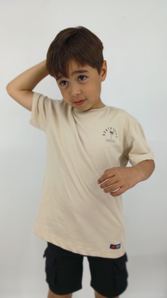 T-SHIRT N.SAILS 1220 - BEIGE 