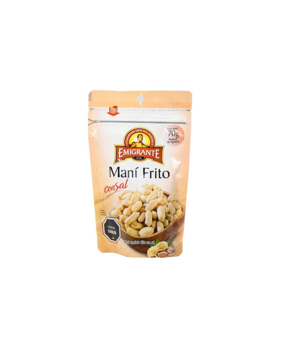 MANI FRITO SALADO 70G 