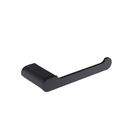 PORTA ROLLO DE METAL ACERO INOXIDABLE LINEA MANTUA NEGRO NEGRO