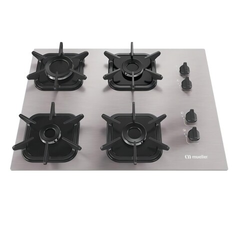 Anafe Con Alimentación A Gas Mueller Mcg4bk Color Aluminio Anafe Con Alimentación A Gas Mueller Mcg4bk Color Aluminio