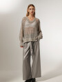 Sweater Carrien Plateado