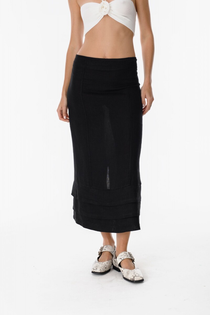 Falda Layers Negro