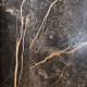 Semi Gres Negro Marquina Vetas Doradas 63X120Cm Piso GAMAS DE NEGRO
