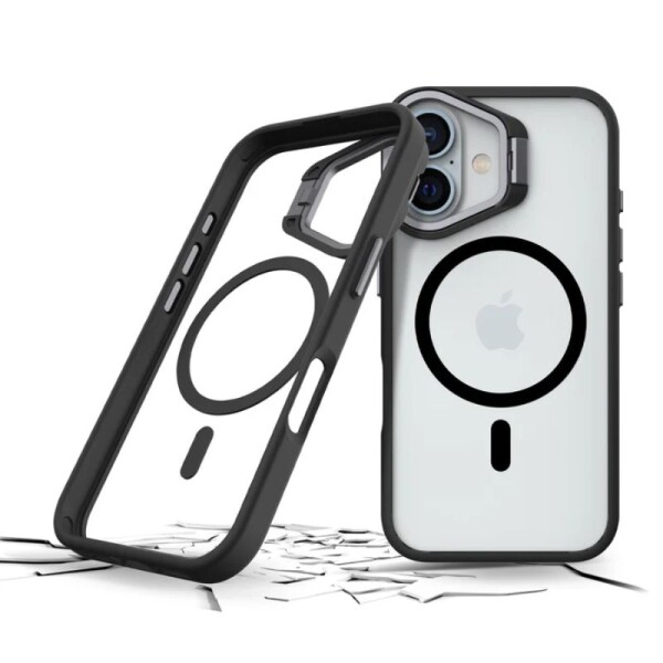 Case Prodigee iPh 16 KickIt Mag Black Case Prodigee iPh 16 KickIt Mag Black