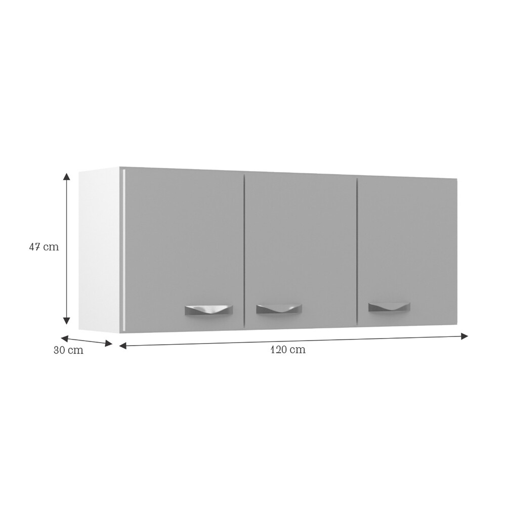 Aereo 3 Puertas Mdp Armario Mueble Cocina Aereo 3 Puertas Mdp Armario Mueble Cocina