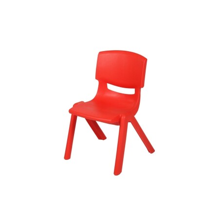 Silla para niños en plástico inyectado colores Rojo