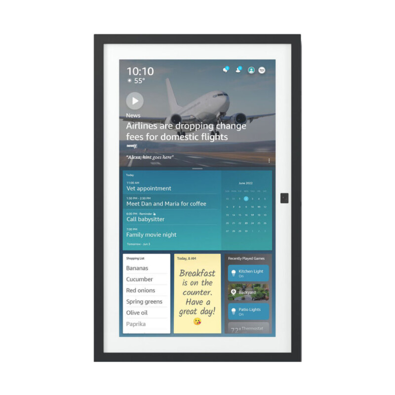Pantalla inteligente Amazon Echo Show 15 FHD 15.6'' Black Pantalla inteligente Amazon Echo Show 15 FHD 15.6'' Black