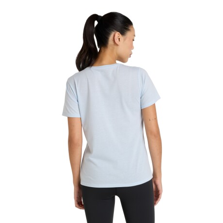 Remera New Balance de Dama - Essentials Heather - WT41190IBH ELD